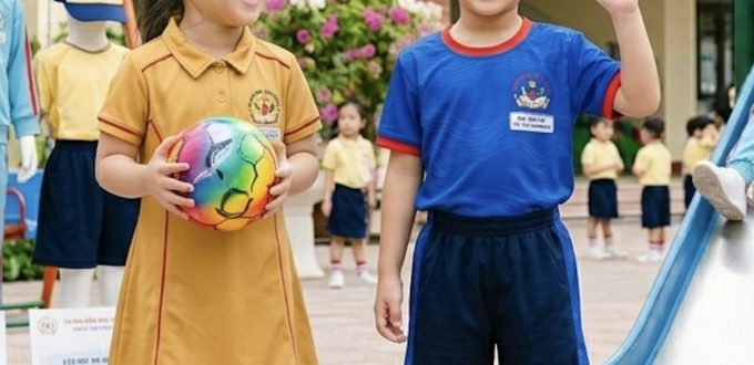 Áo đồng phục mầm non